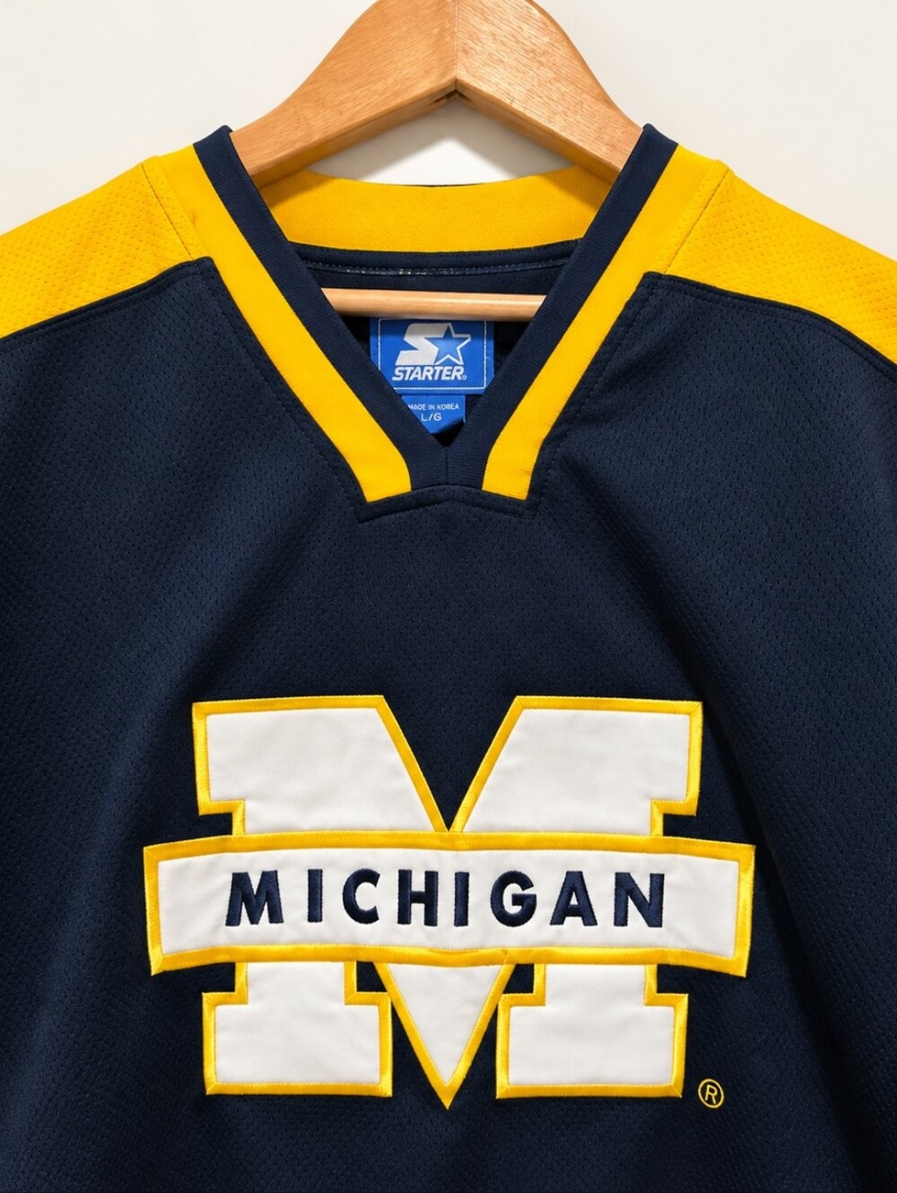 Michigan State Starter Hockey Jersey Size Large
